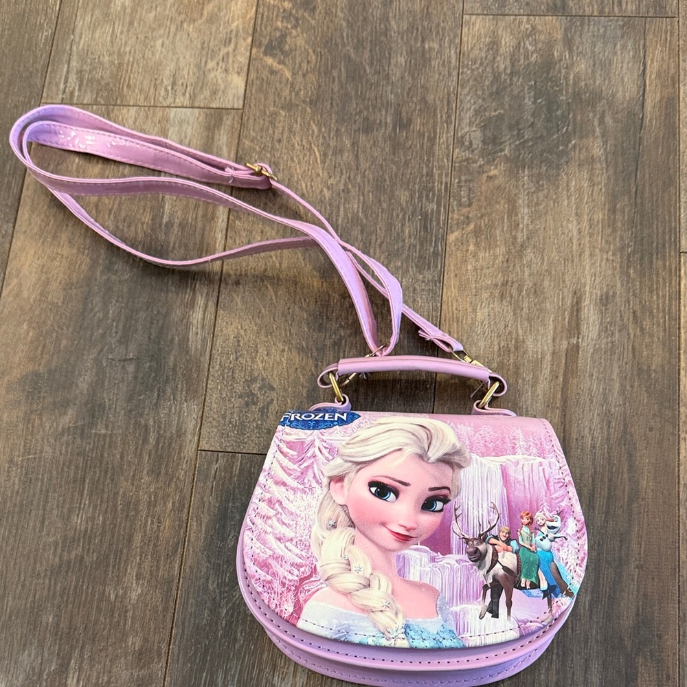 Disney Frozen Light Pink Crossbody Bag - Picture 2 of 7